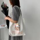 Reversible Cartoon Print Shopper Bag As Shown In Figure - One Size