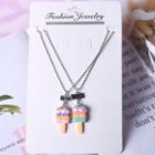 Alloy Lollipop Pendant Necklace