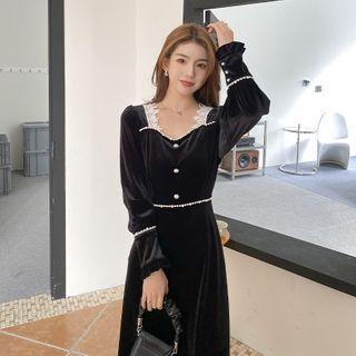 Set: Loose-fit Sweater + Maxi Skirt