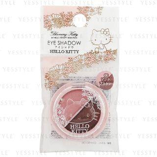 Daiso - Sanrio Hello Kitty Blooming Kitty Eyeshadow 06 Pink Brown 1 Pc