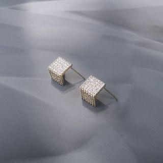 Alloy Geometric Earring 1 Pair - One Size
