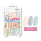 Lucky Trendy - Cocktail Nail Sweet Chiffon (walking In The Rain) 1 Set