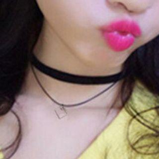Rhombus Double-layer Choker