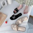 Bucketed Slide Sandals