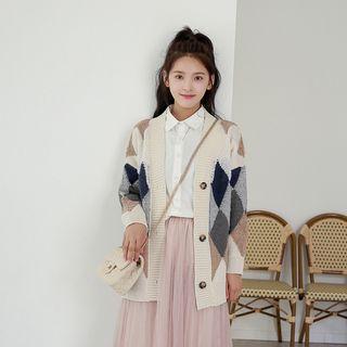 Geometry Pattern Cardigan