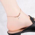 Fox Anklet Rose Gold - One Size