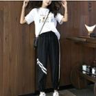 Print Short-sleeve T-shirt / Sweatpants / Set