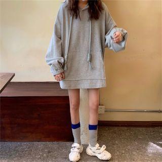 Oversized Plain Pocketed Hoodie