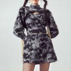Set: Sleeveless Mini Dress + Shrug