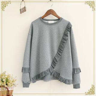 Frill Trim Sweatshirt
