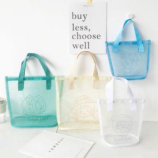 Monster Eye Mesh Tote Bag