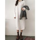 Loose-fit Long Shirtdress