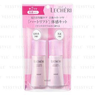 Kose - Lecheri Lift Glow Lotion Trial Kit 2 Pcs