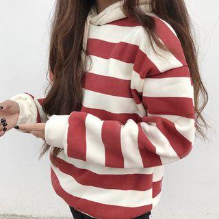 Striped Oversized Hoodie