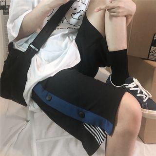 Side Button Shorts