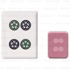 Axis One - Washo Mahjong Eyeshadow Dot 4 Lotus Pink 1.3g