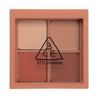 3ce - Mini Multi Eye Color Palette - 5 Colors Brown Rum