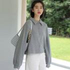 Collared Pullover Gray - One Size