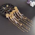 Traditional Chinese Beaded Fringe Hair Pin / Set