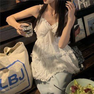 Ruffed Camisole Top