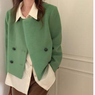 Plain Jacket / Shirt / Straight Leg Shorts