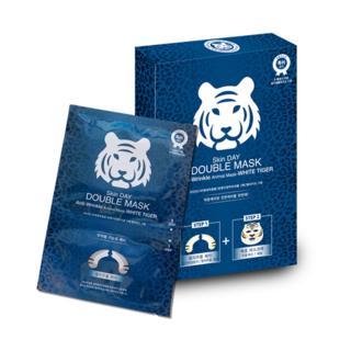 Onday - Skin Day Double Mask Anti-wrinkle Animal Mask (white Tiger) 10pcs 10pcs