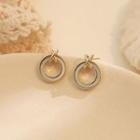 Alloy Shell Hoop Dangle Earring 1 Pair - As Shown In Figure - One Size