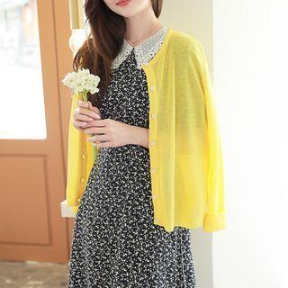 Round-neck Light Cardigan