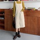 Long-sleeve Plain T-shirt / Plain Jumper Dress