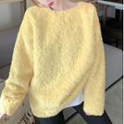 Fleece Sweater Yellow - One Size