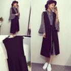 Long Open Front Vest