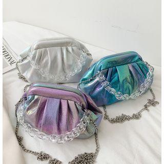 Mini Clasp Chain Crossbody Bag