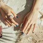 Naning9 - The_neuf_nail Gel Nail French Blue French Blue - One Size