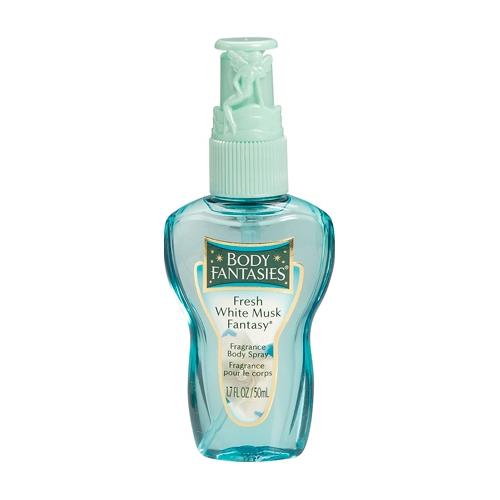 Body Fantasies - Fragrance Body Spray (fresh White Musk Fantasy) 50ml/1.7oz
