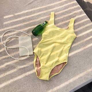 Square-neck Swimsuit