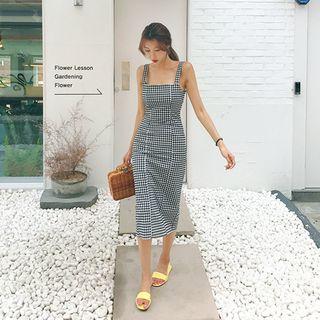 Gingham Sheath Dress