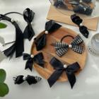 Faux Pearl Ribbon Hair Tie / Hair Clip / Headband