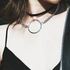 Layered Hoop Necklace