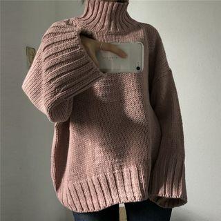 Chunky Turtleneck Sweater