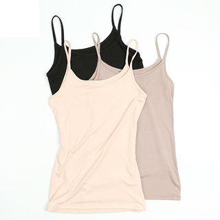 Set Of 2: Plain Camisole