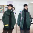 Set: Reversible Padded Jacket + Scarf