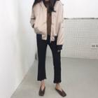 Petal-cuff Boot-cut Pants