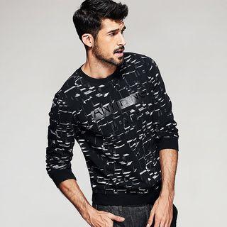 Geometric Print Sweatshirt