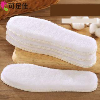 3 Pair Set: Chenille Shoe Insole