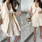 Double-breasted Loose-fit Vest