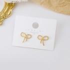 Bow Ear Stud E2949 - As Shown In Figure - One Size