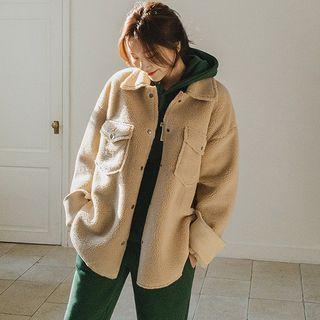 Faux-shearling Shirt Jacket