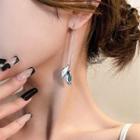 Leaf Chained Alloy Dangle Earring