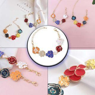 Floral Bracelet 879 - As Shown In Figure - One Size