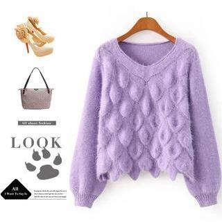 Scallop Hem Sweater